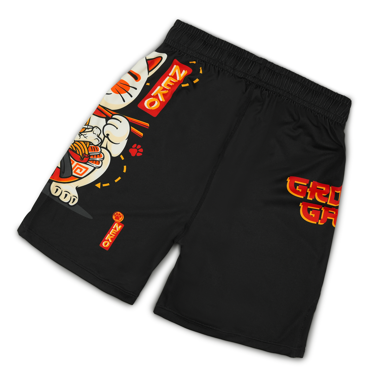 Kids' Training Shorts Ramen Cat