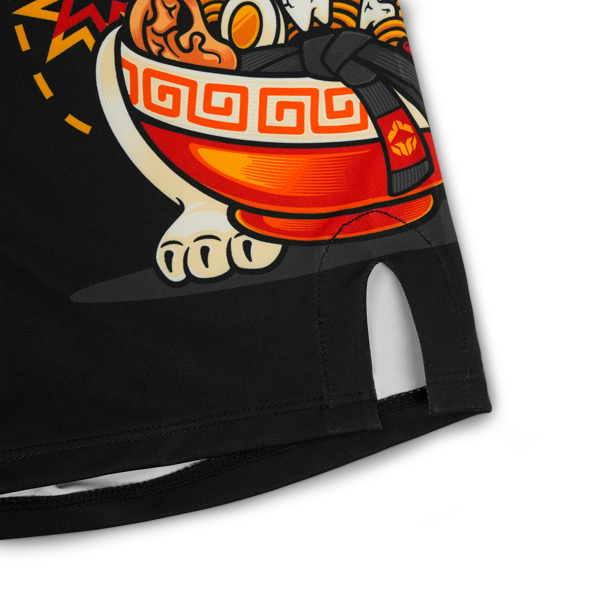Kids' Training Shorts Ramen Cat