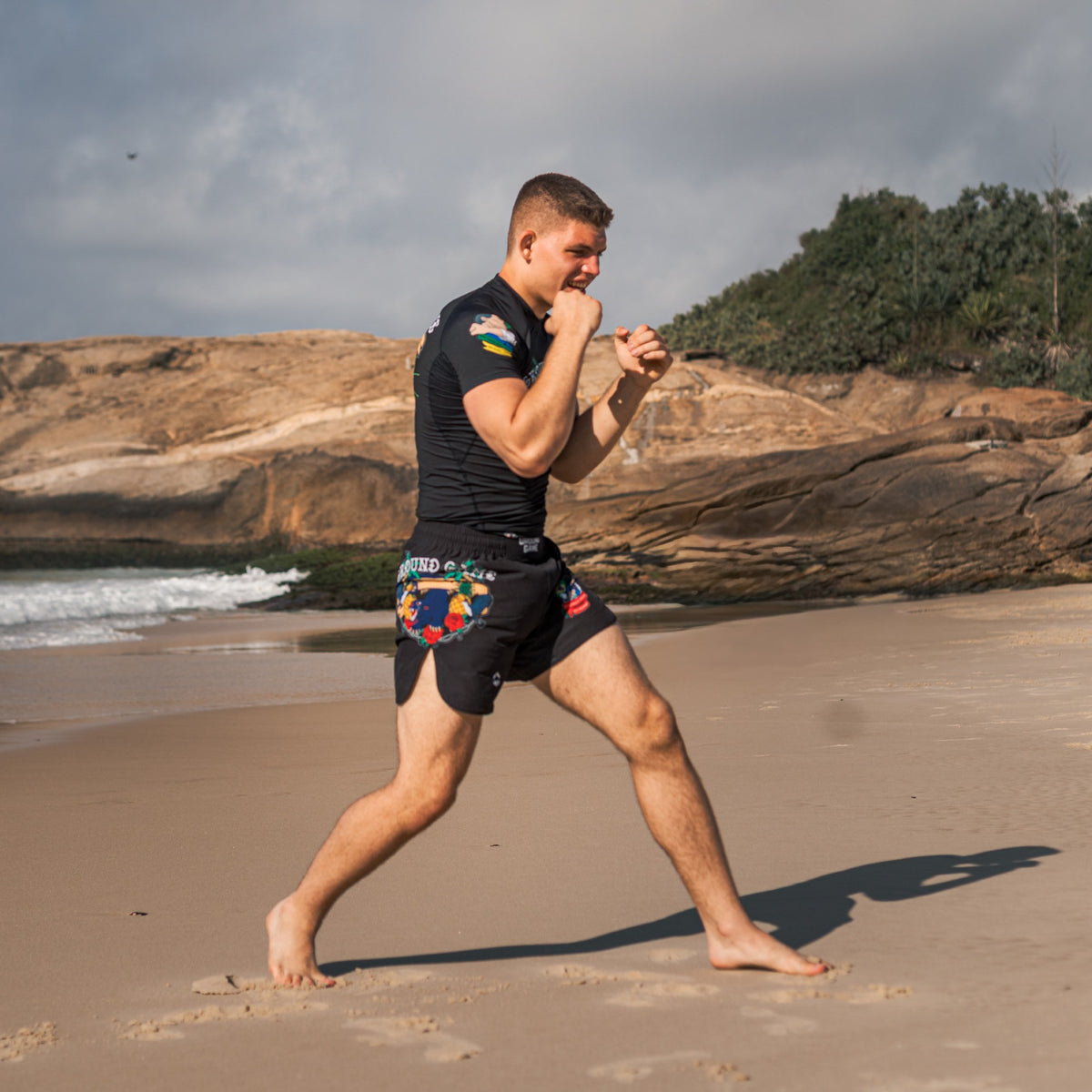 Light MMA Shorts Injury Collector
