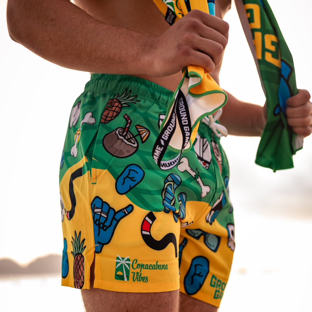 Men’s swim shorts Copacabana (BJJ style)