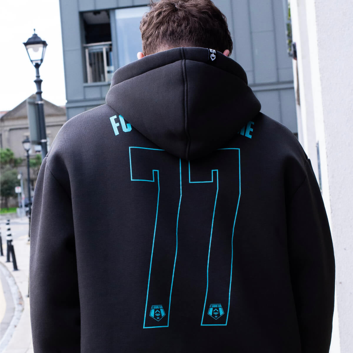 Hoodie Oversize FC Armbar (Anthracite)