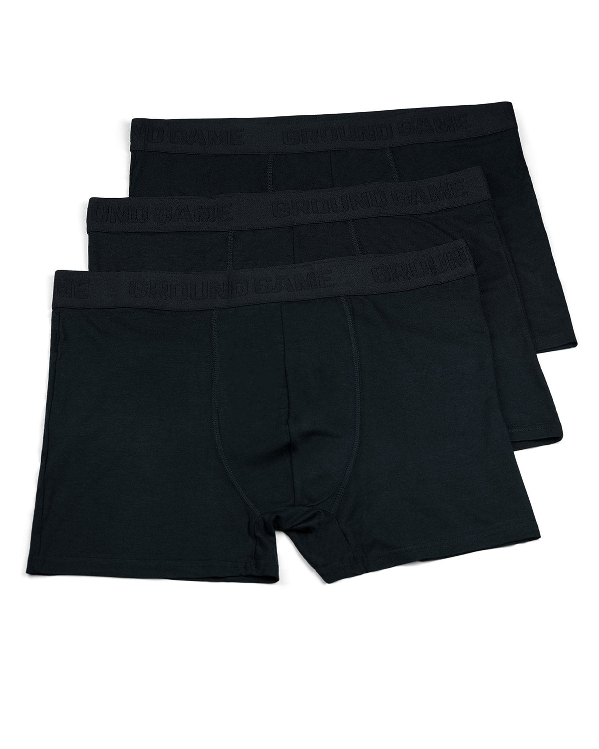 Bamboo boxer shorts Shadow (Black) 3-pack