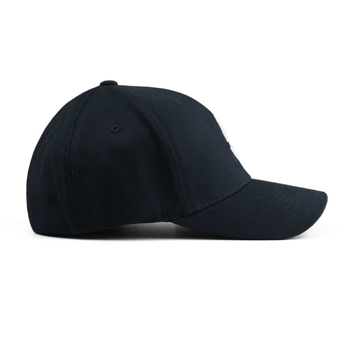 Cap Logo 3D Platinum (Black)