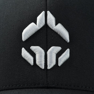 Cap Logo 3D Platinum (Black)