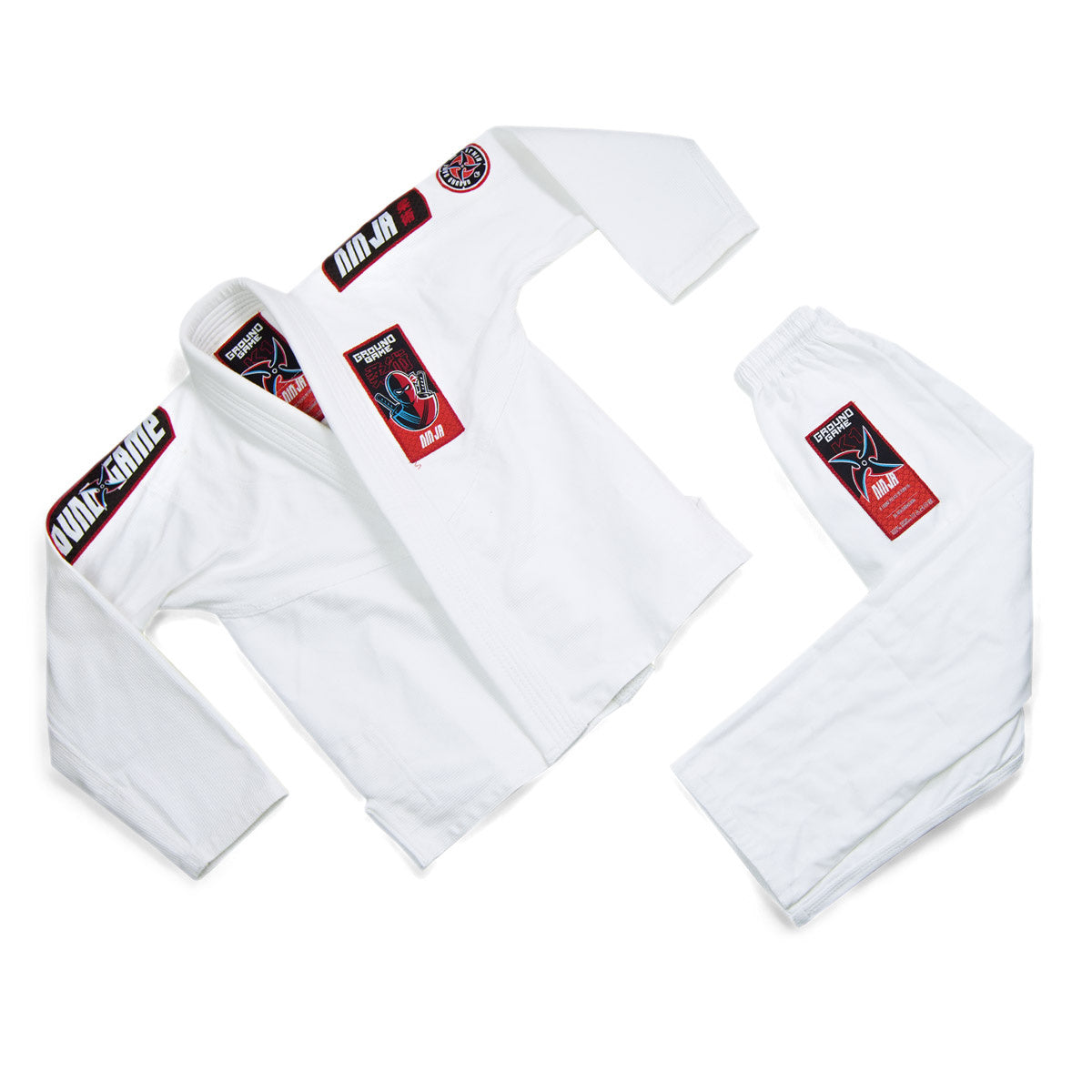 Kids' BJJ GI Ninja (White)