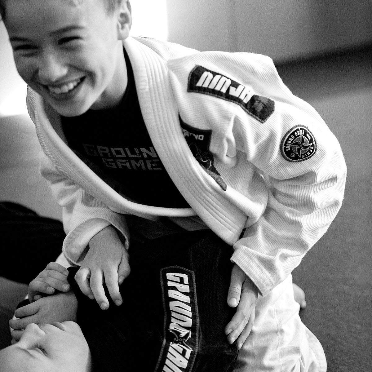 Kids' BJJ GI Ninja (White)