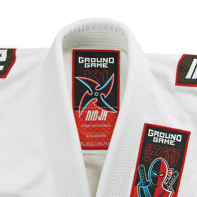 Kids' BJJ GI Ninja (White)