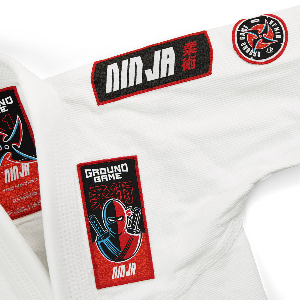 Kids' BJJ GI Ninja (White)