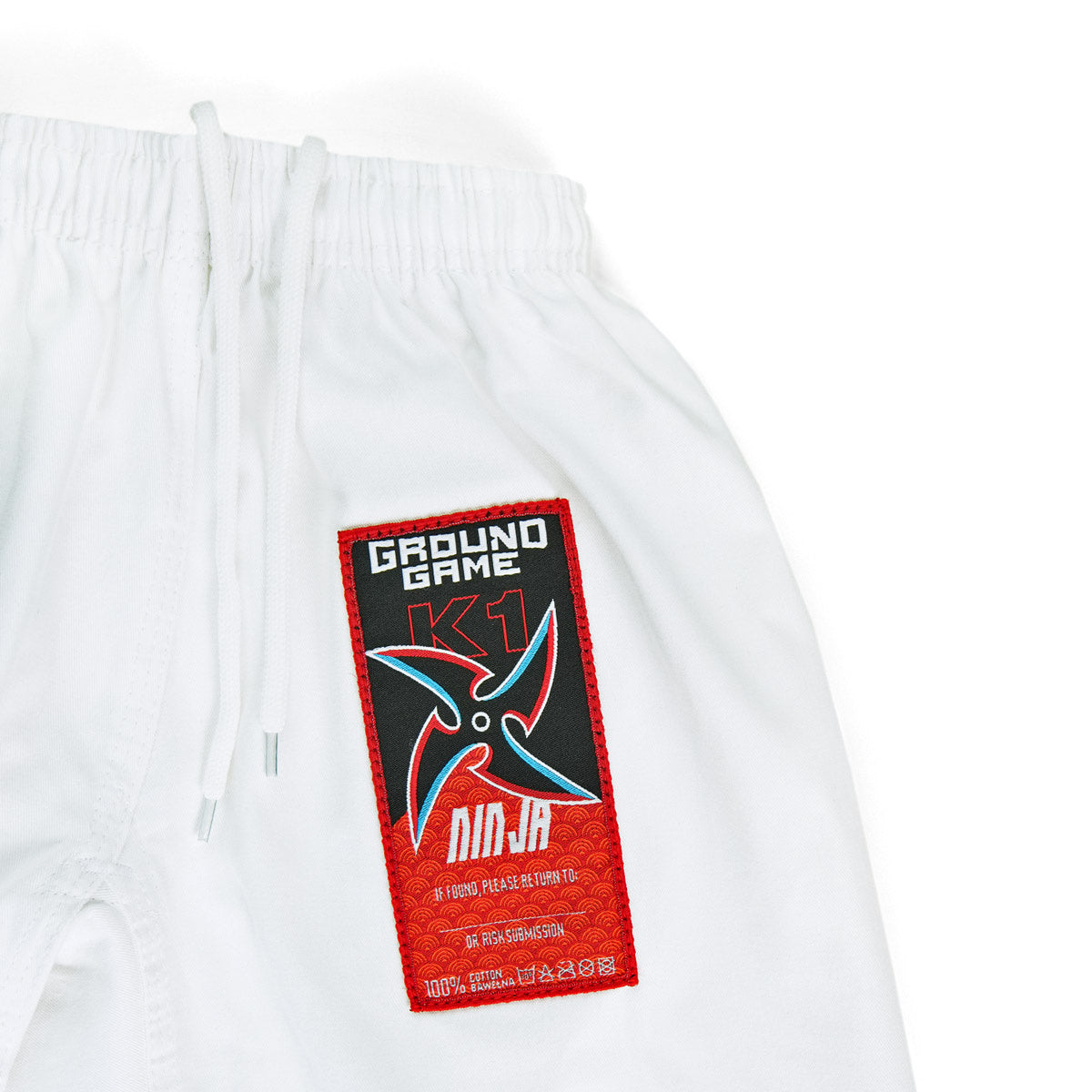 Kids' BJJ GI Ninja (White)