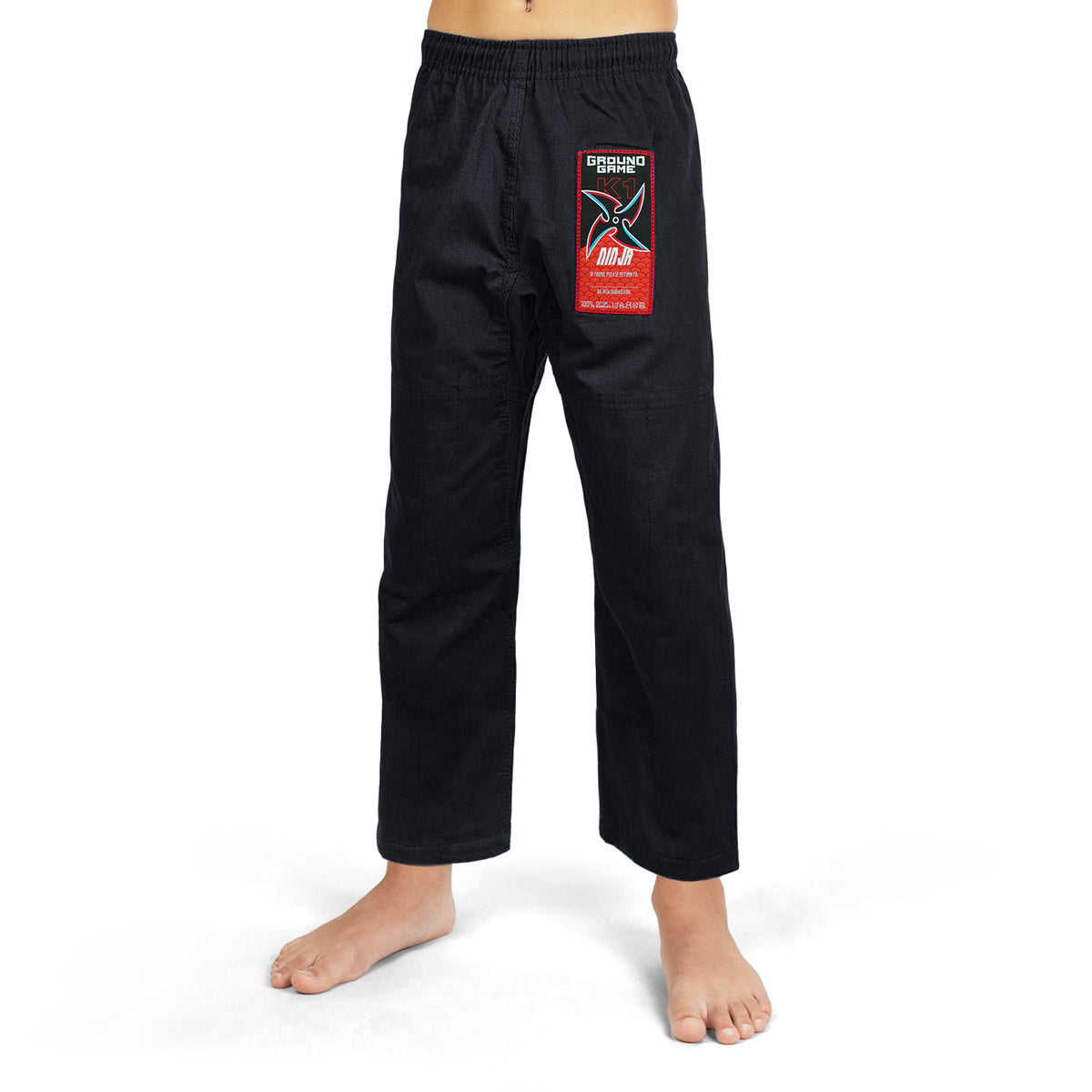 Kids' BJJ GI Ninja (Black) + FREE Belt
