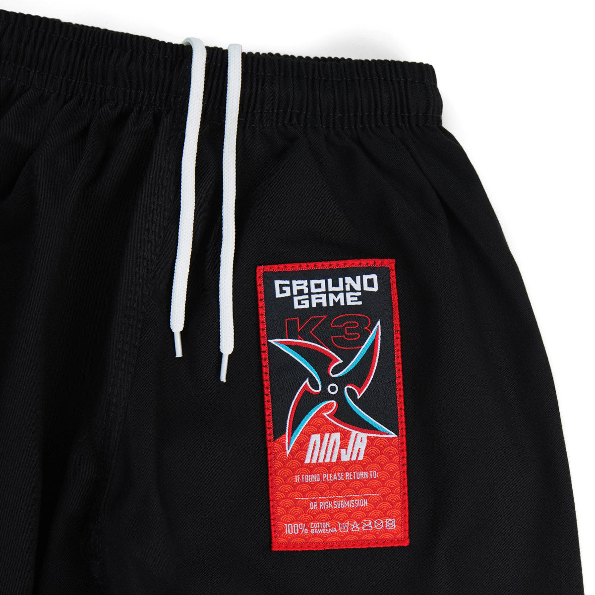 Kids' BJJ GI Ninja (Black) + FREE Belt