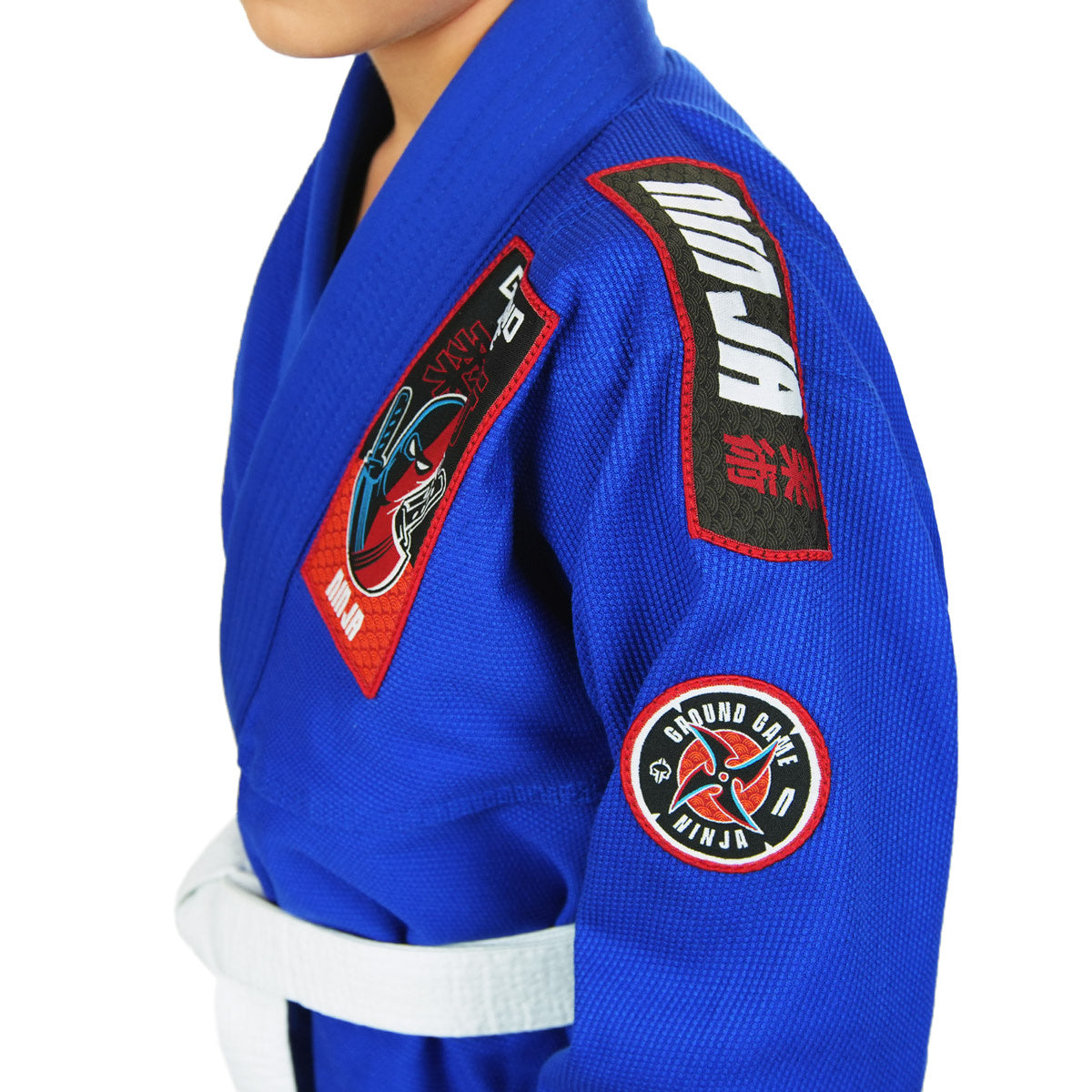 Kids' BJJ GI Ninja (Blue)