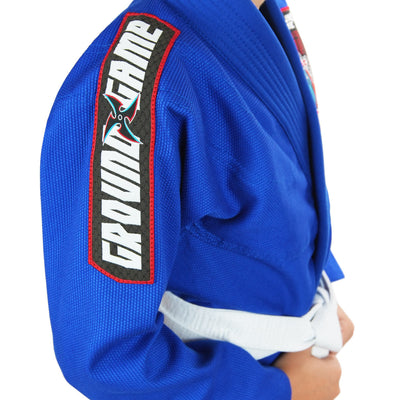 Kids' BJJ GI Ninja (Blue)