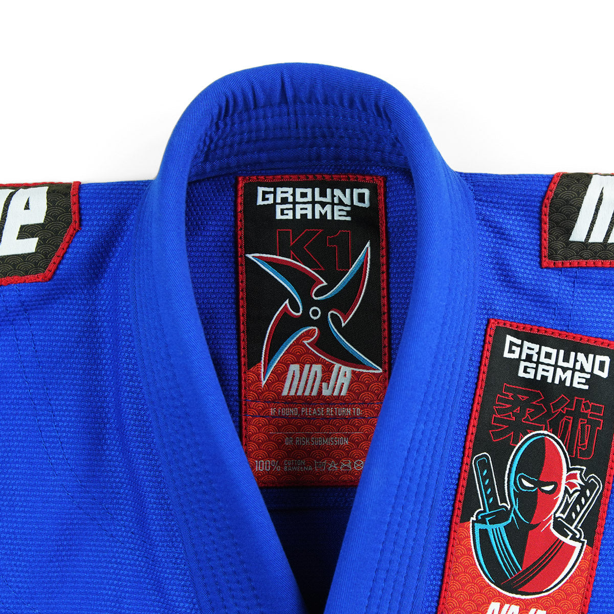 Kids' BJJ GI Ninja (Blue)