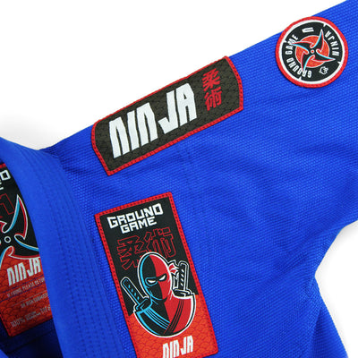 Kids' BJJ GI Ninja (Blue)