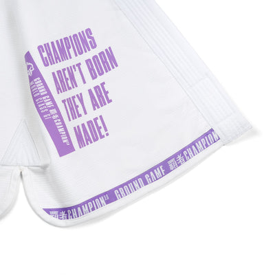 Women's BJJ GI Champion 3.0 Lavender (White)