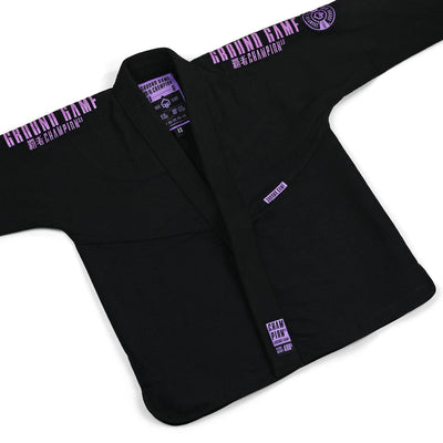Women's BJJ GI Champion 3.0 Lavender (Black) + FREE Belt