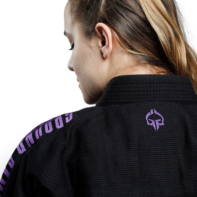 Women's BJJ GI Champion 3.0 Lavender (Black) + FREE Belt