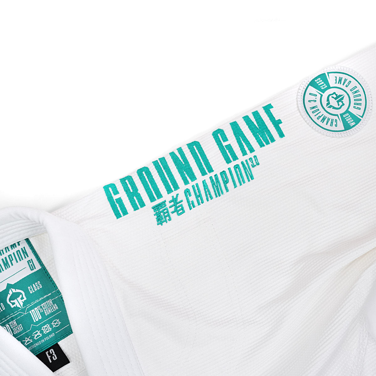 Women's BJJ GI Champion 3.0 Mint (White)