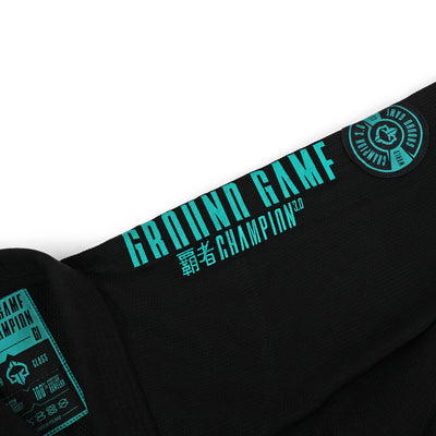 Women's BJJ GI Champion 3.0 Mint (Black) + FREE Belt