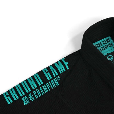 Women's BJJ GI Champion 3.0 Mint (Black) + FREE Belt