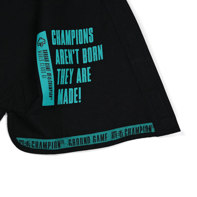 Women's BJJ GI Champion 3.0 Mint (Black) + FREE Belt