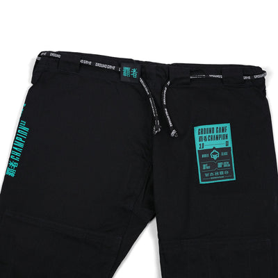 Women's BJJ GI Champion 3.0 Mint (Black) + FREE Belt