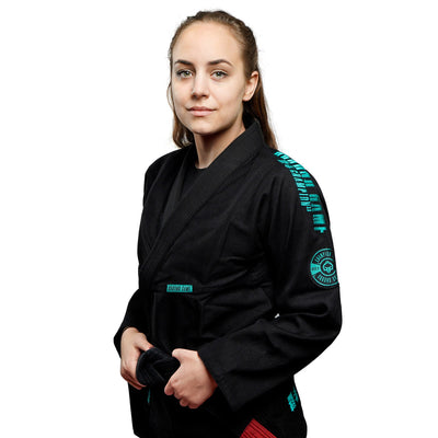 Women's BJJ GI Champion 3.0 Mint (Black) + FREE Belt
