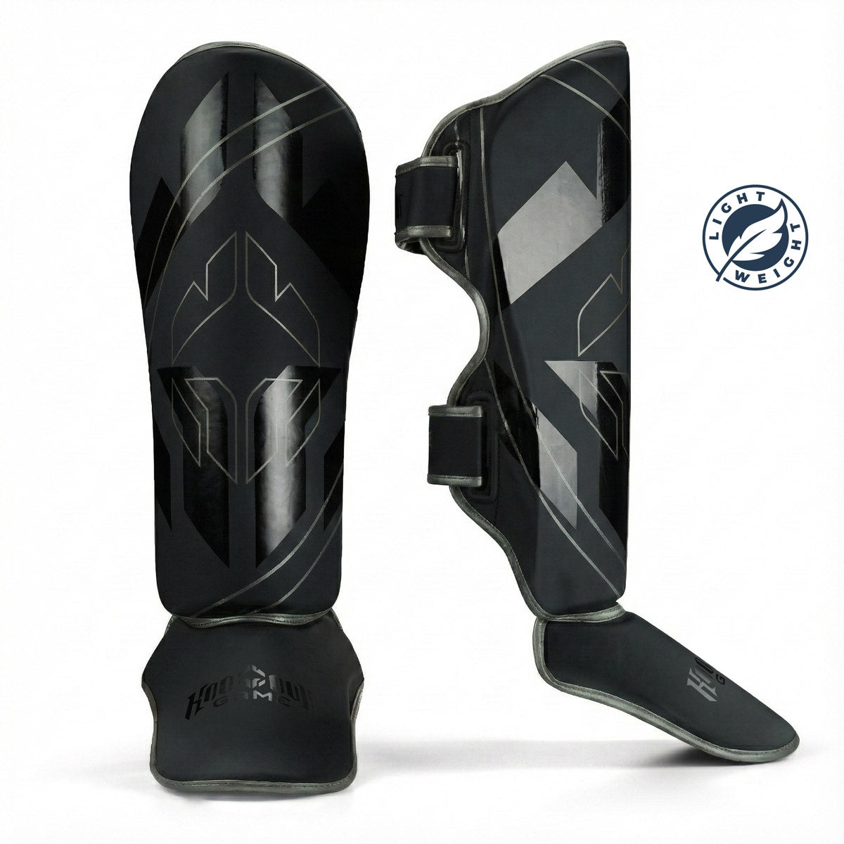 Light Shin Guards Logo 3.0 Shadow