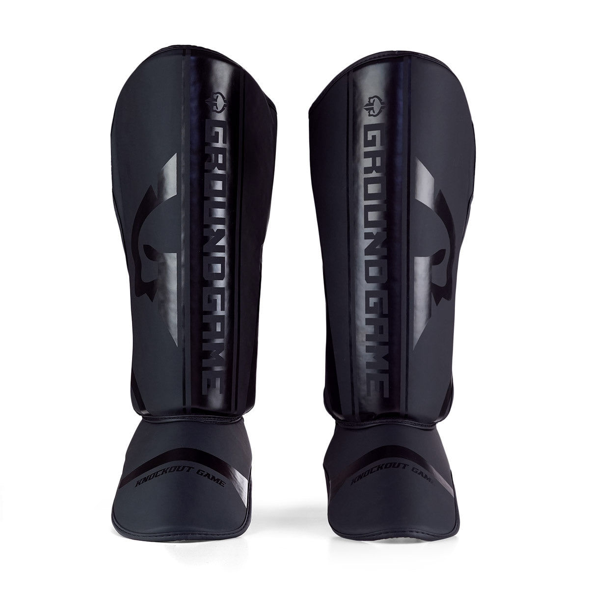Light Shin Guards Stripe Black