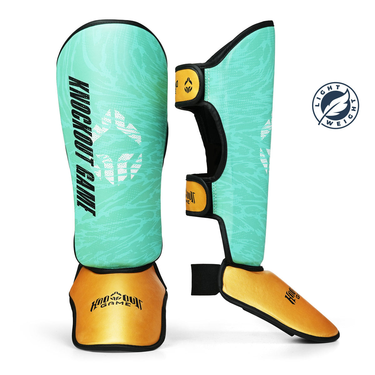 Kids' Lightweight Shin Guards Prime Green