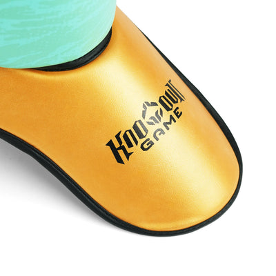 Kids' Lightweight Shin Guards Prime Green