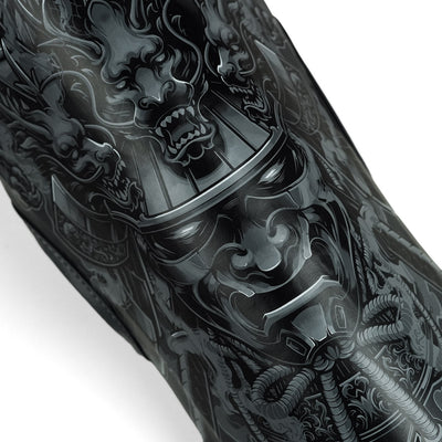 Kids' Lightweight Shin Guards Samurai Shadow