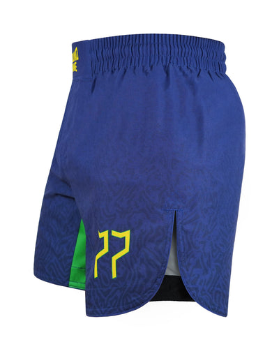 Light MMA Shorts Brazil Football