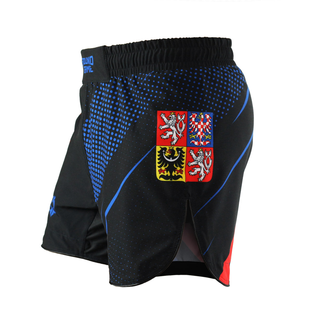 Light MMA Shorts Czech Republic (Black)