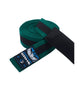 Kids' BJJ Belt (Green with black stripe)