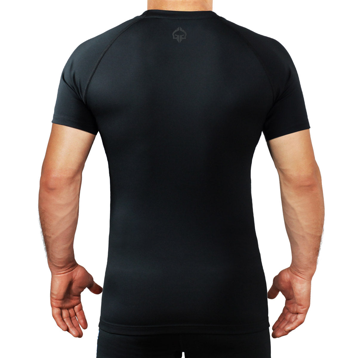 Rashguard Athletic Shadow Black short sleeve