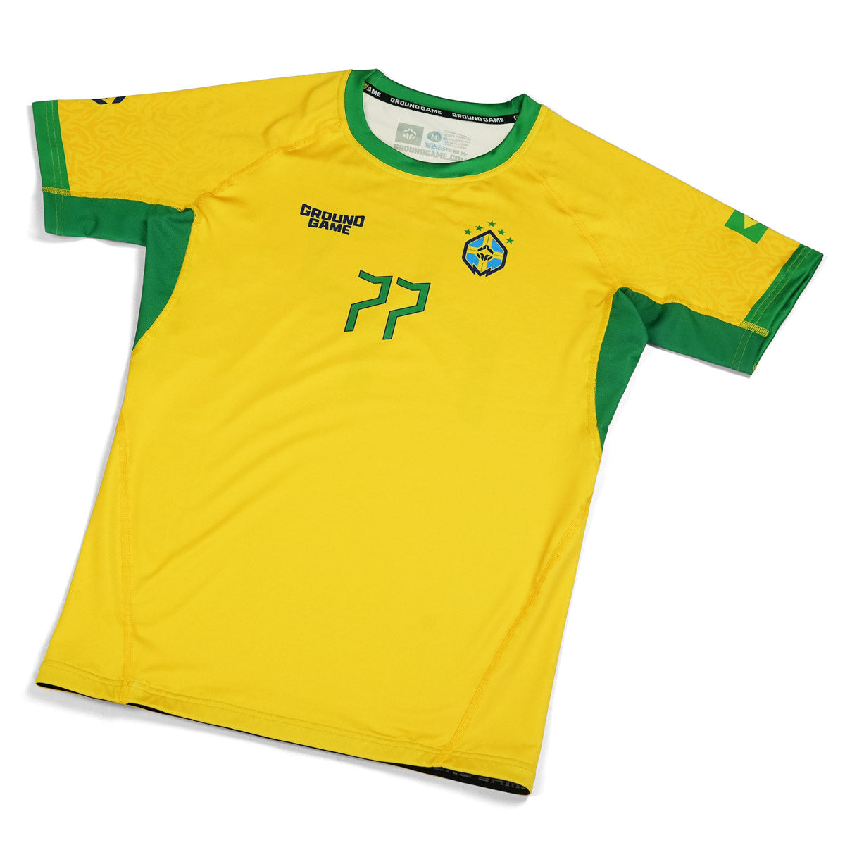Rashguard Brazil Football short sleeve