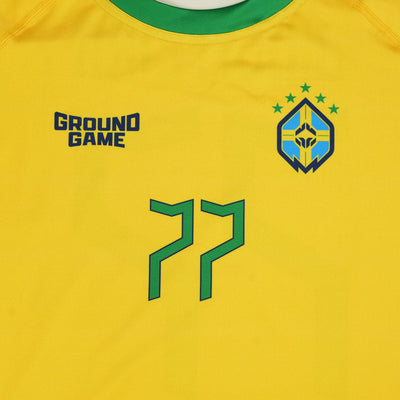 Rashguard Brazil Football short sleeve