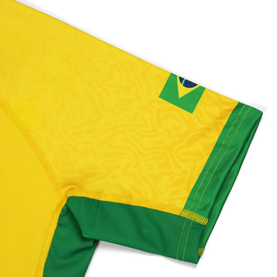 Rashguard Brazil Football short sleeve