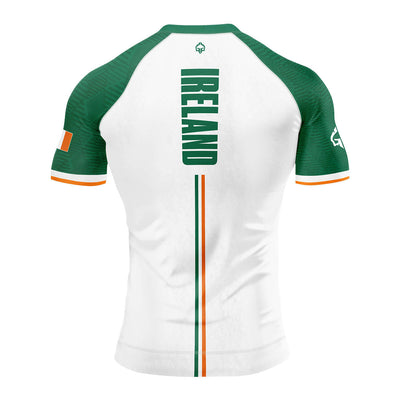 Rashguard Irlandia krótki rękaw (Biały)