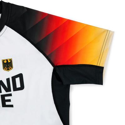 Rashguard Germany short sleeve (White)