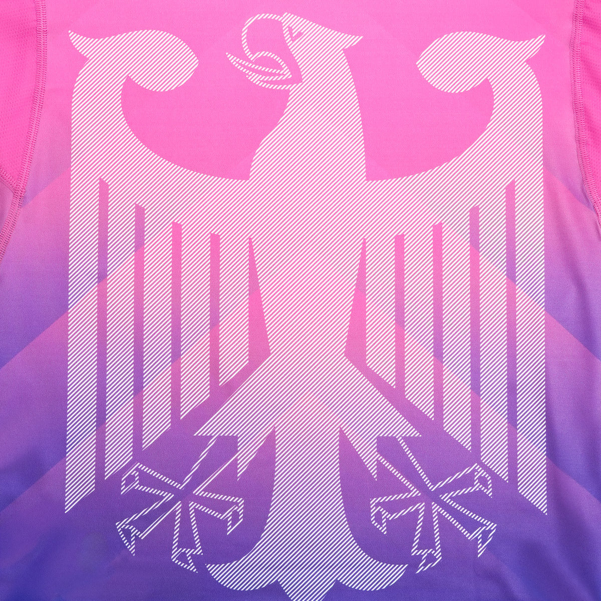 Rashguard Germany short sleeve (Pink)