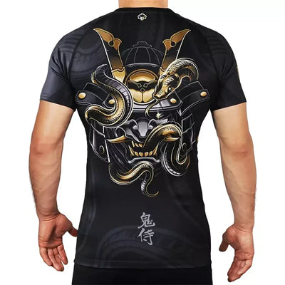 Rashguard Oni Samurai short sleeve