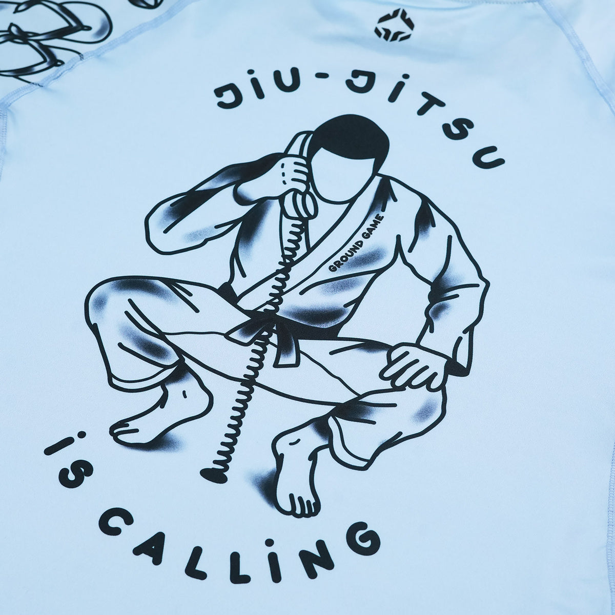 Women's Rashguard Jiu Jitsu is Calling x Noize short sleeve