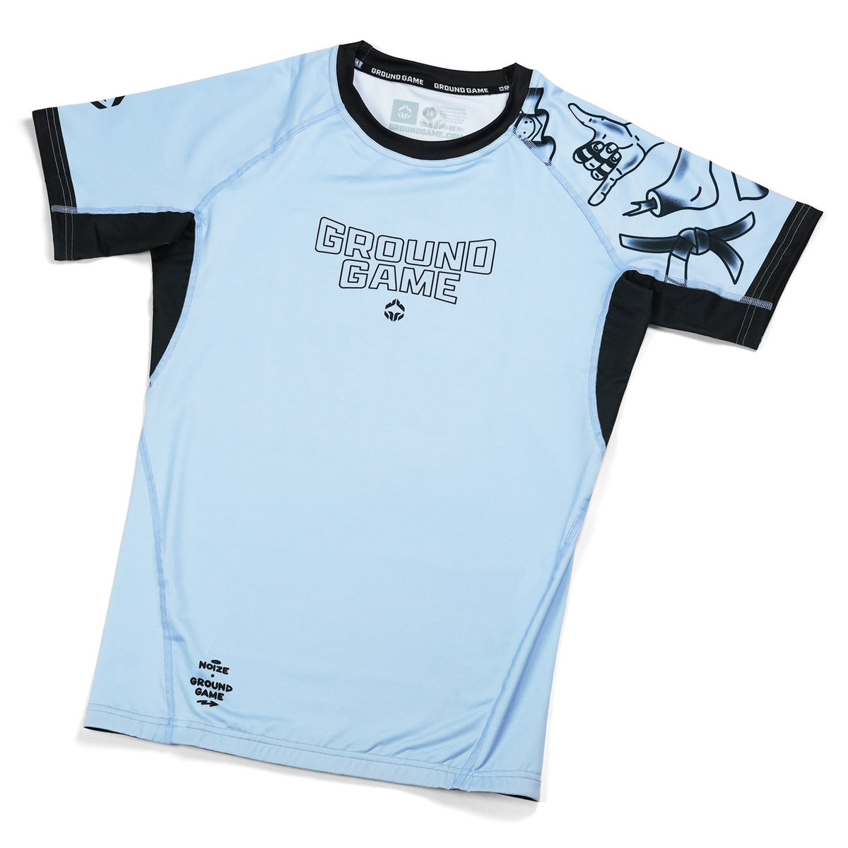 Women's Rashguard Jiu Jitsu is Calling x Noize short sleeve