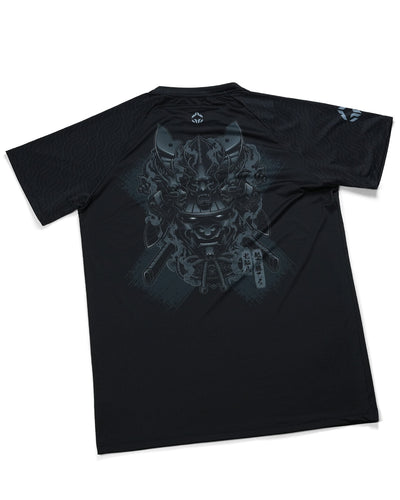 Women's Rashguard Samurai Shadow short sleeve