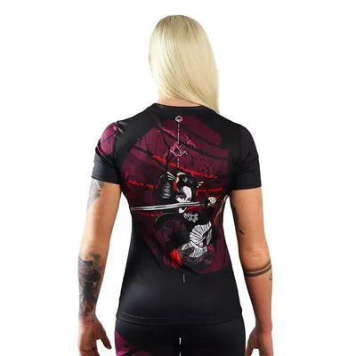 Women's Rashguard Tsuru Warrior short sleeve
