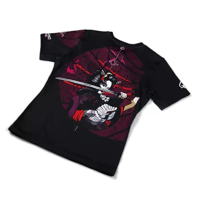Women's Rashguard Tsuru Warrior short sleeve