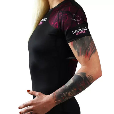 Women's Rashguard Tsuru Warrior short sleeve